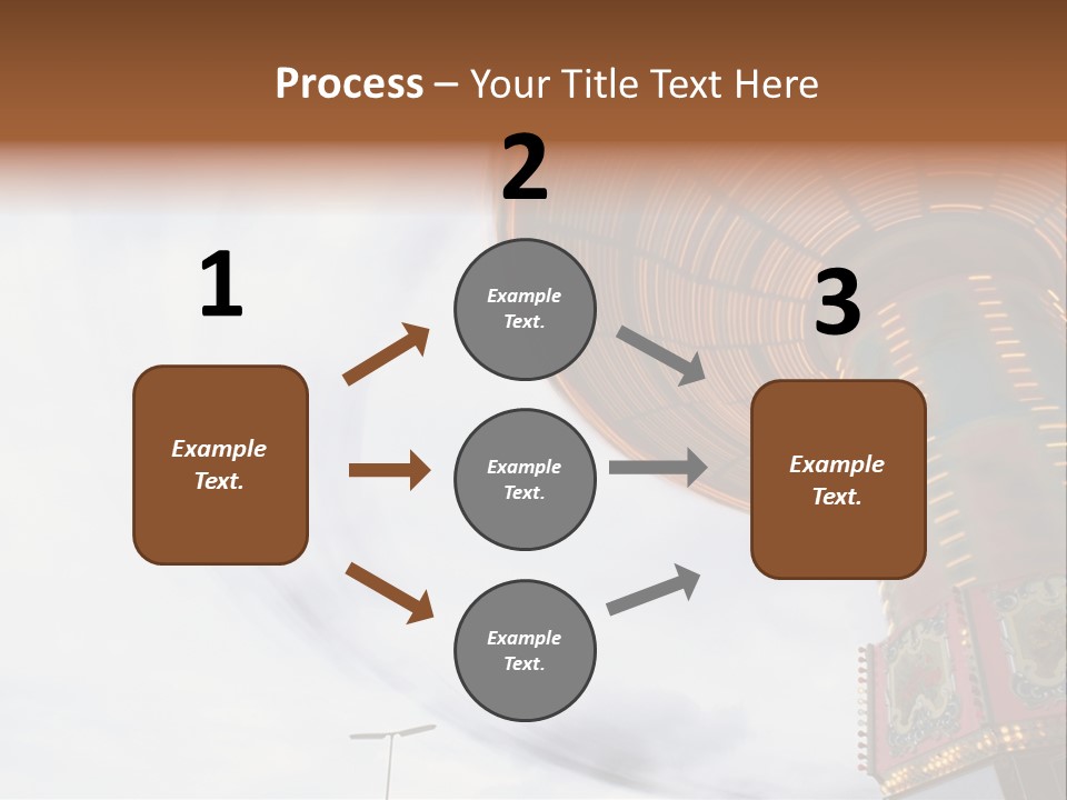 Fun Fairs Outside Funfair PowerPoint Template