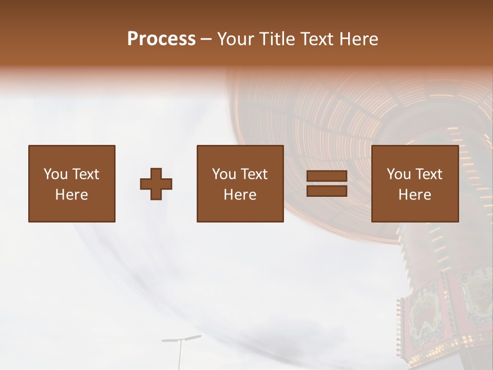 Fun Fairs Outside Funfair PowerPoint Template