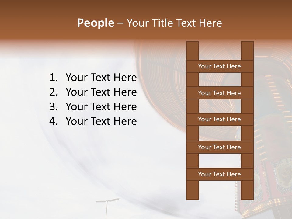 Fun Fairs Outside Funfair PowerPoint Template