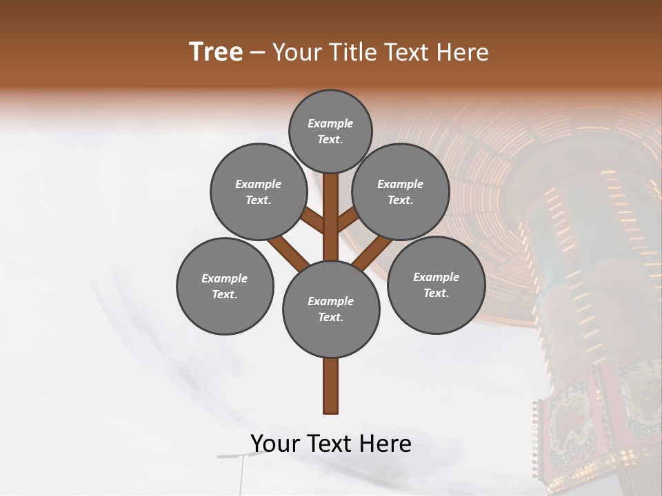 Fun Fairs Outside Funfair PowerPoint Template