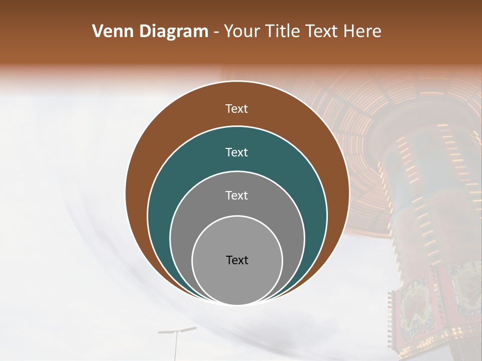 Fun Fairs Outside Funfair PowerPoint Template