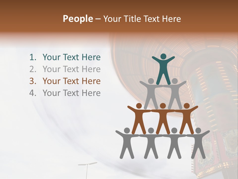 Fun Fairs Outside Funfair PowerPoint Template