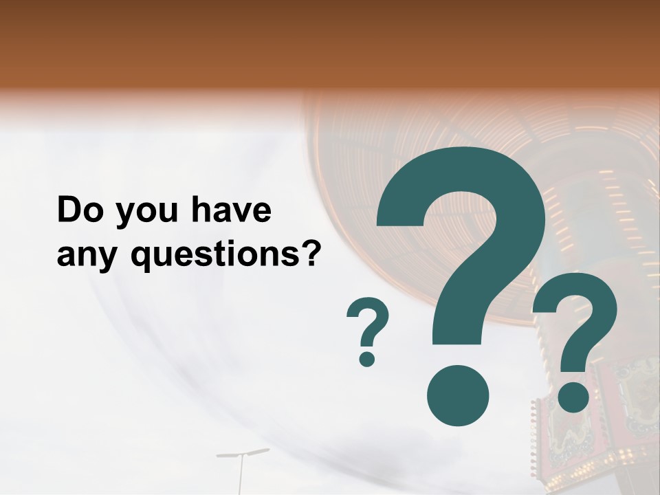 Fun Fairs Outside Funfair PowerPoint Template