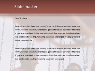 Amusement Parks Guys Fun Fair Rides PowerPoint Template