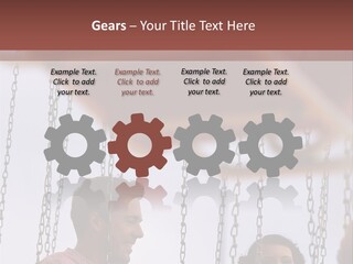 Amusement Parks Guys Fun Fair Rides PowerPoint Template