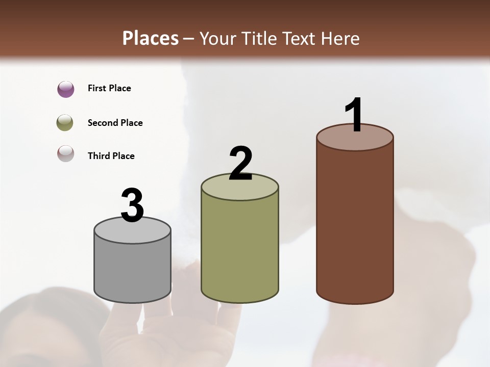 Guy Cheerful Two People PowerPoint Template