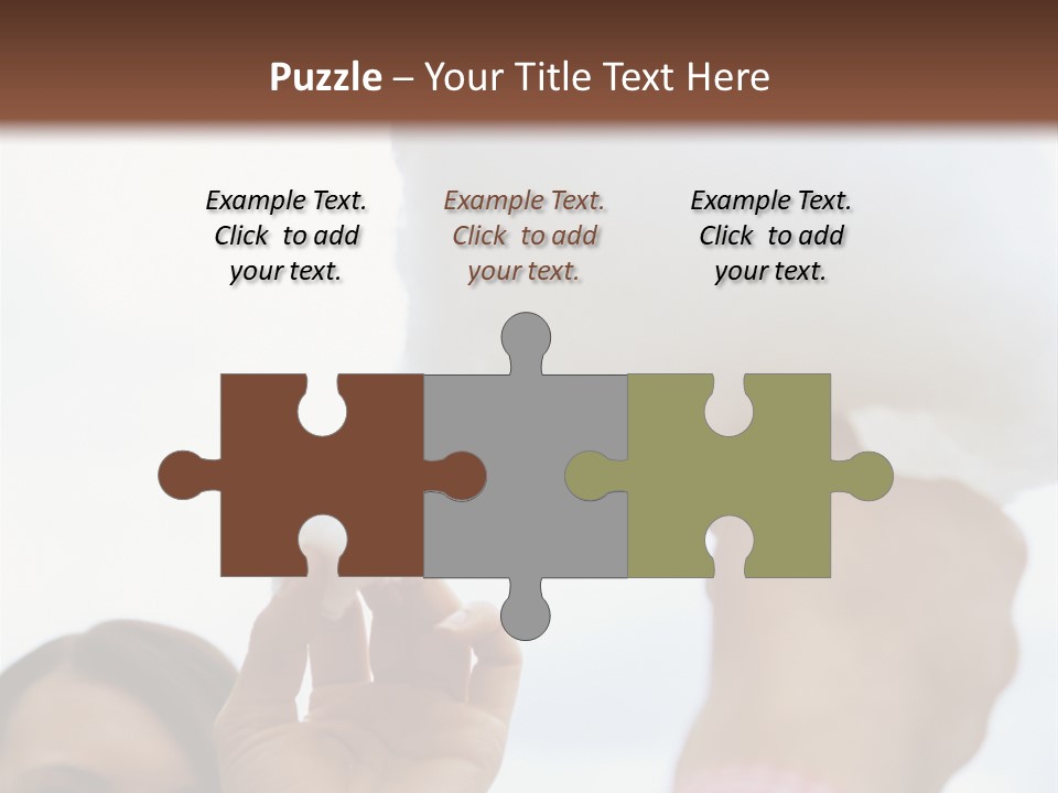 Guy Cheerful Two People PowerPoint Template