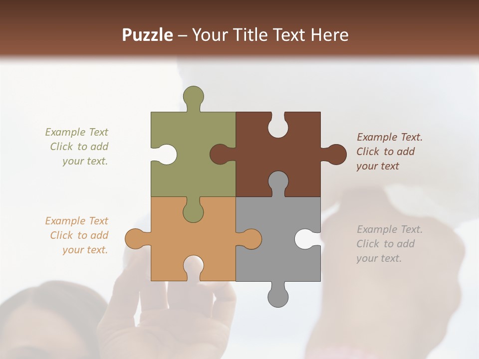 Guy Cheerful Two People PowerPoint Template