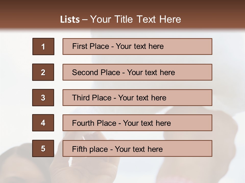 Guy Cheerful Two People PowerPoint Template