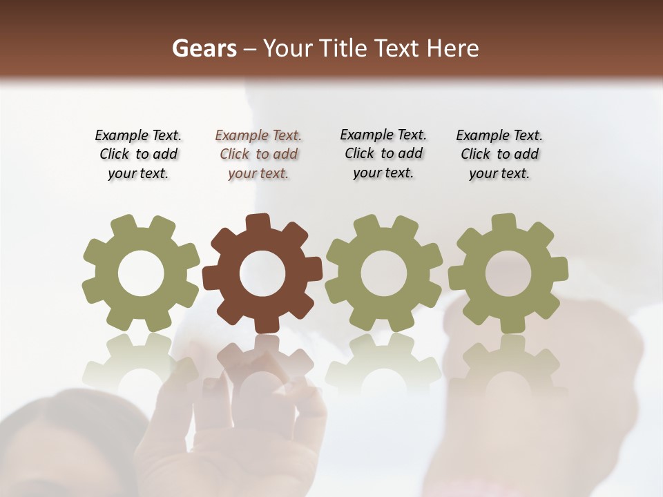 Guy Cheerful Two People PowerPoint Template