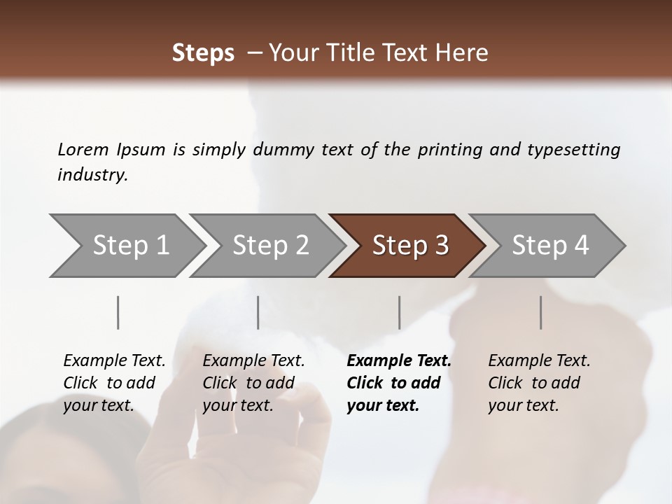 Guy Cheerful Two People PowerPoint Template