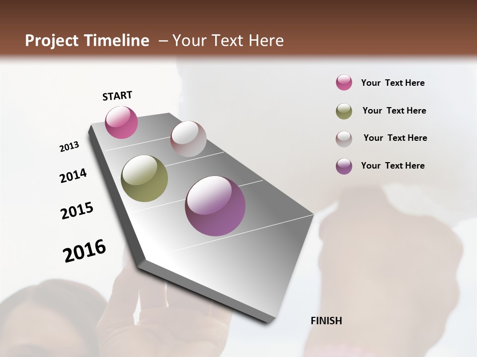 Guy Cheerful Two People PowerPoint Template