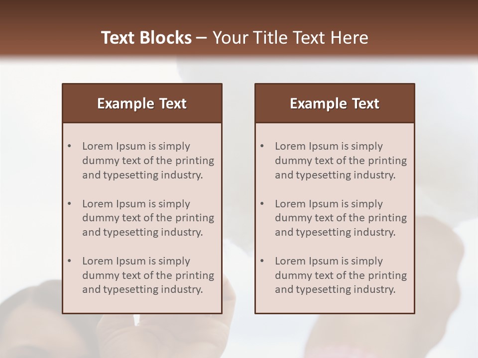 Guy Cheerful Two People PowerPoint Template