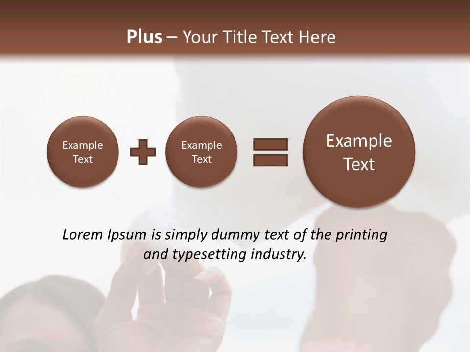 Guy Cheerful Two People PowerPoint Template
