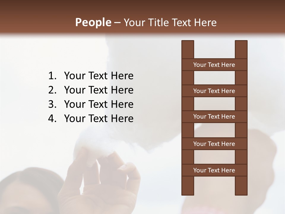 Guy Cheerful Two People PowerPoint Template