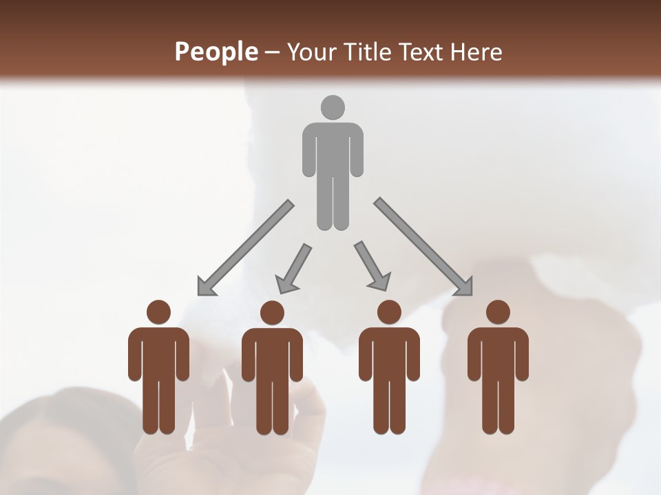 Guy Cheerful Two People PowerPoint Template