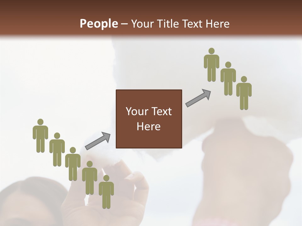 Guy Cheerful Two People PowerPoint Template