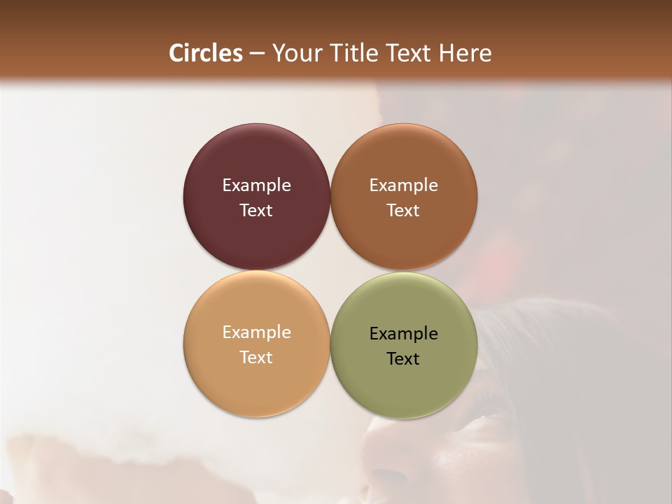 Foods Ages Carefree PowerPoint Template