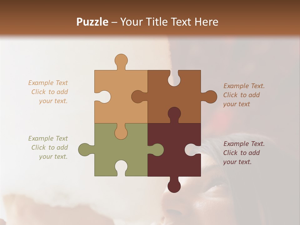 Foods Ages Carefree PowerPoint Template