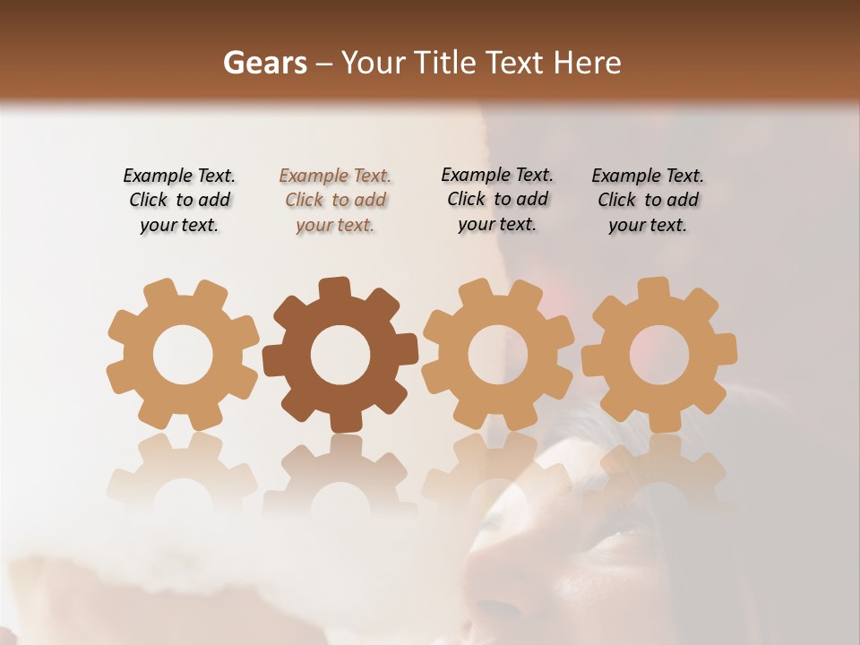 Foods Ages Carefree PowerPoint Template