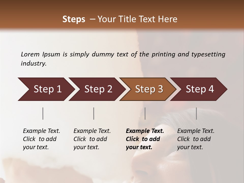 Foods Ages Carefree PowerPoint Template