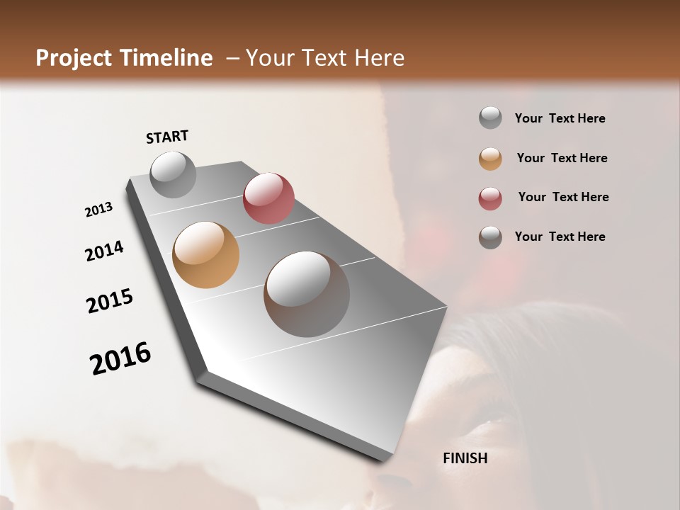 Foods Ages Carefree PowerPoint Template