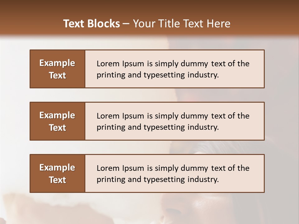 Foods Ages Carefree PowerPoint Template