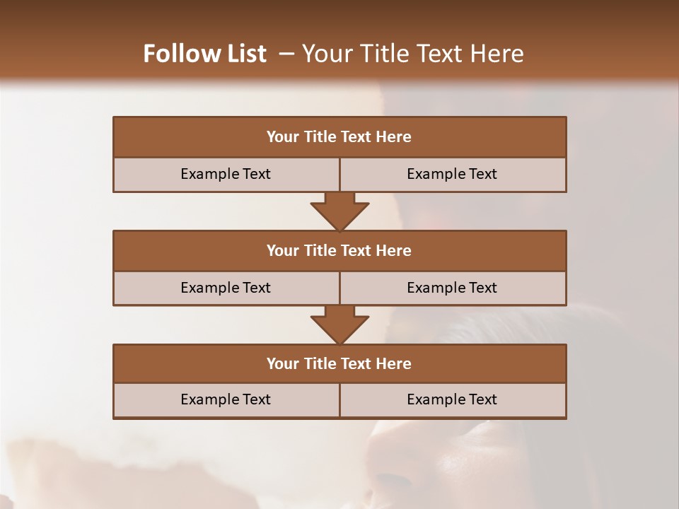 Foods Ages Carefree PowerPoint Template