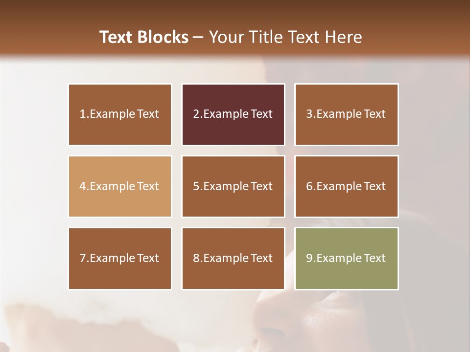 Foods Ages Carefree PowerPoint Template