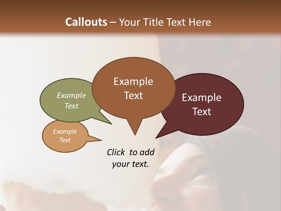 Foods Ages Carefree PowerPoint Template