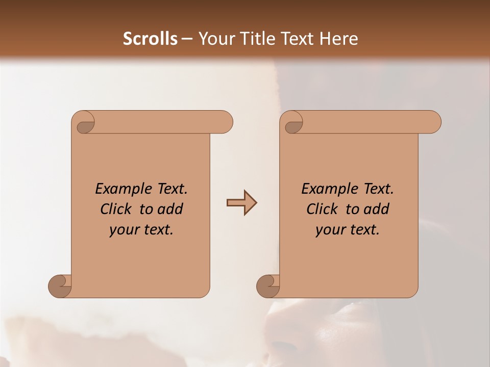 Foods Ages Carefree PowerPoint Template