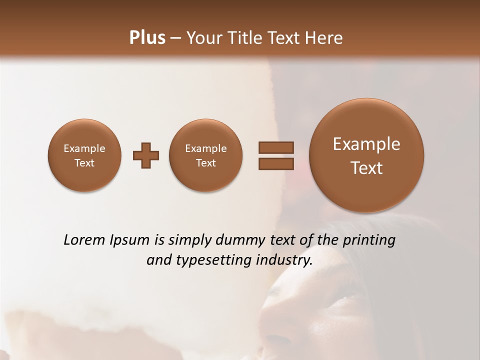 Foods Ages Carefree PowerPoint Template