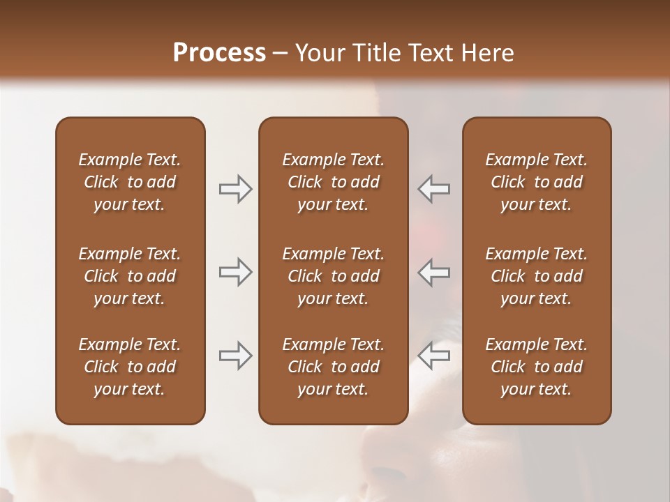 Foods Ages Carefree PowerPoint Template