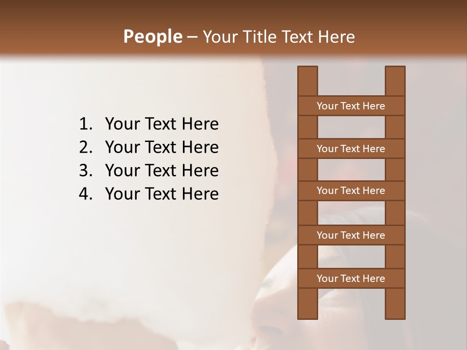 Foods Ages Carefree PowerPoint Template