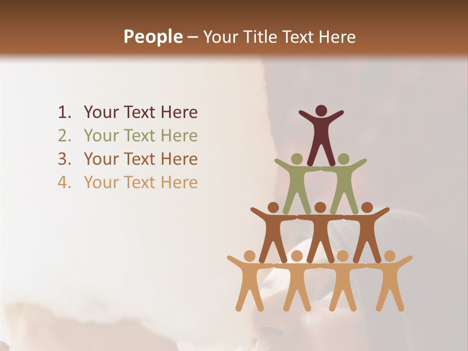 Foods Ages Carefree PowerPoint Template