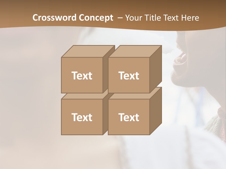 Ages Positive Smiling PowerPoint Template