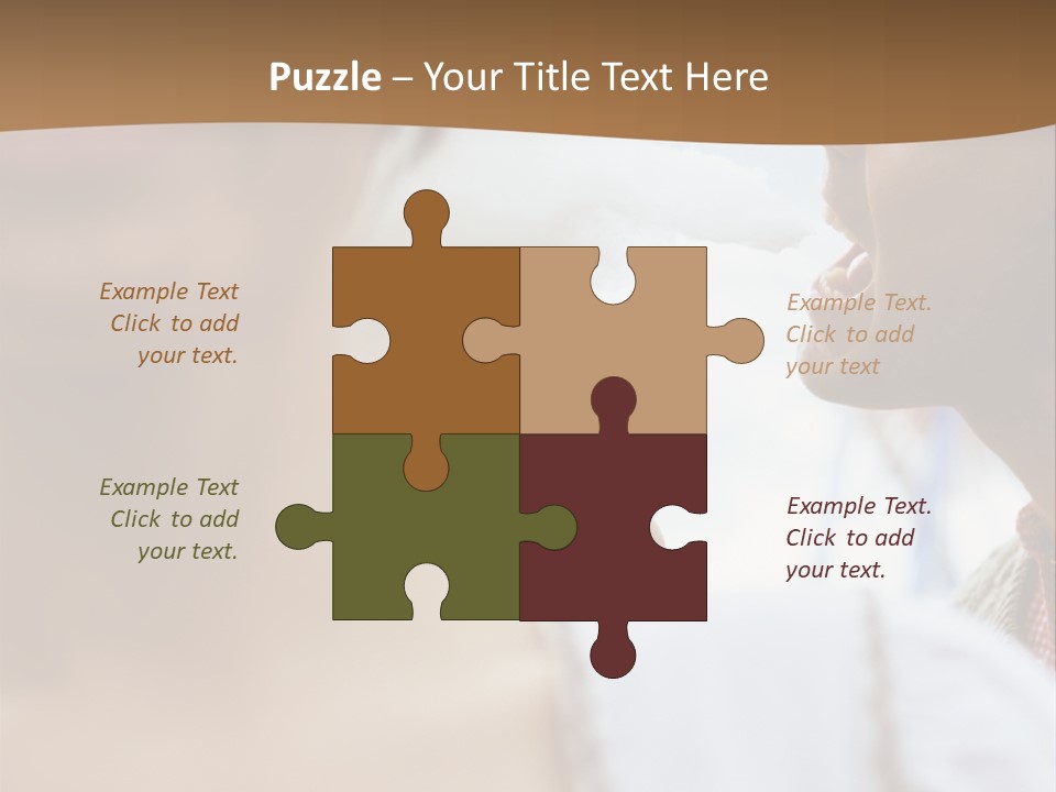 Ages Positive Smiling PowerPoint Template