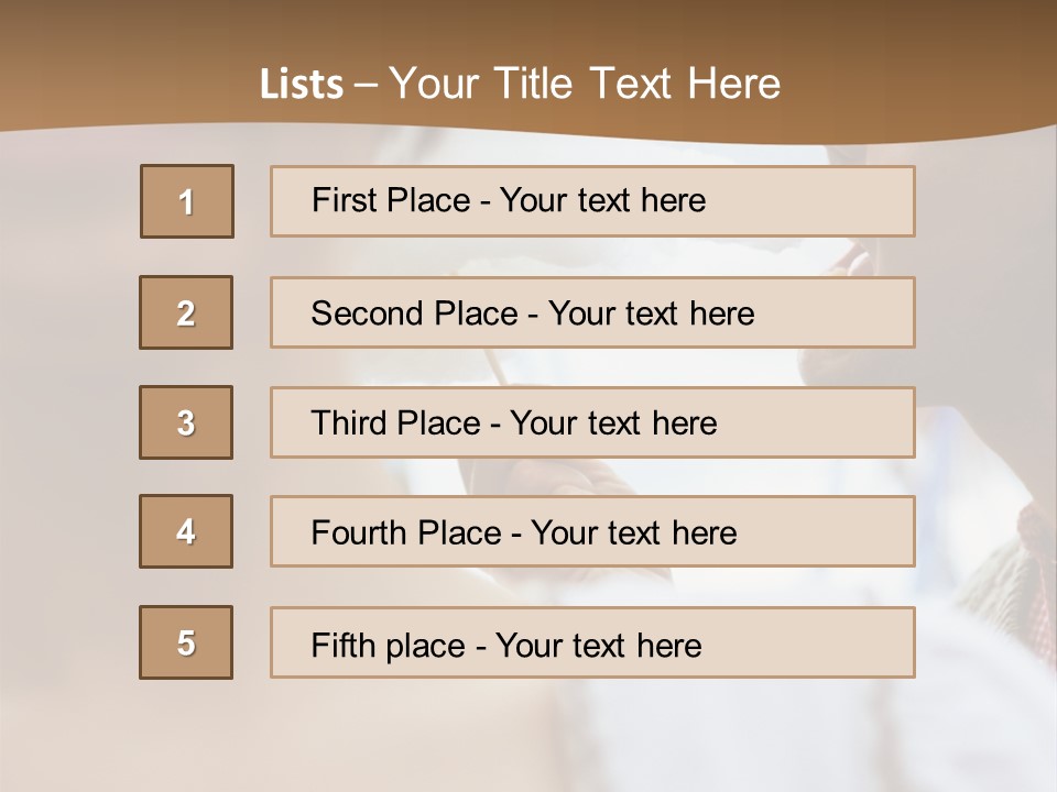 Ages Positive Smiling PowerPoint Template
