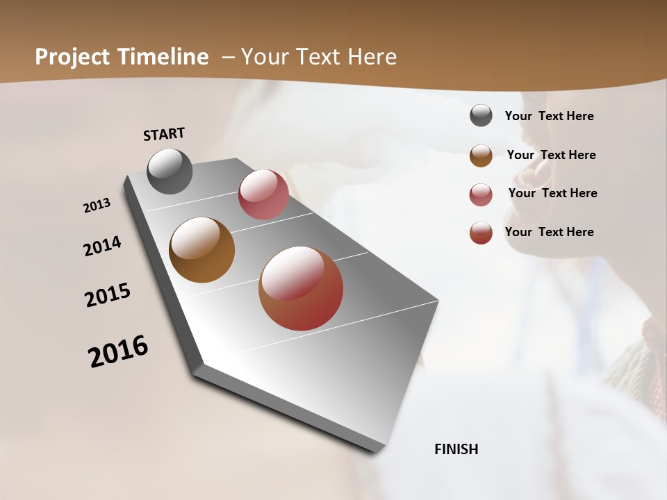 Ages Positive Smiling PowerPoint Template