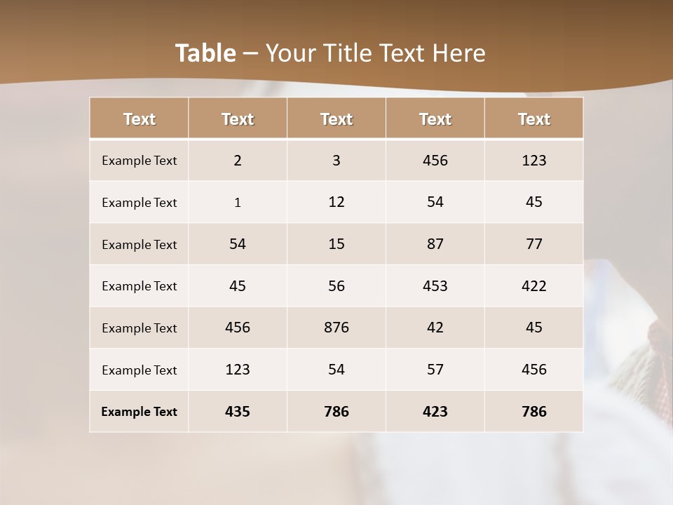 Ages Positive Smiling PowerPoint Template