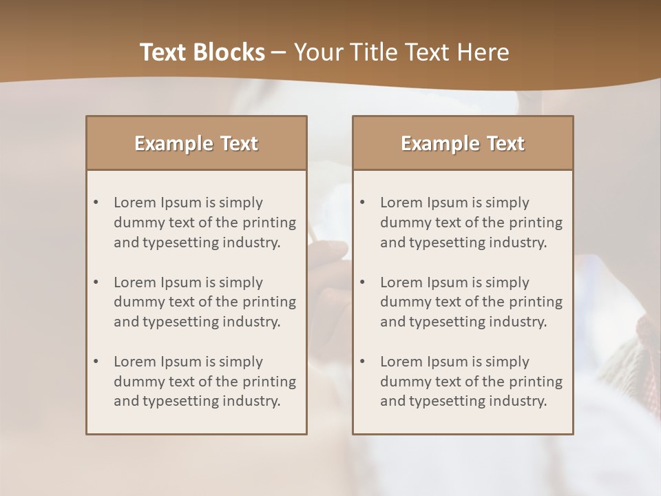 Ages Positive Smiling PowerPoint Template