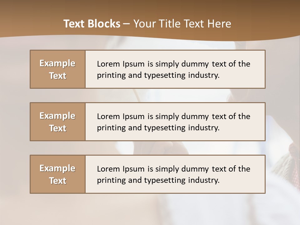 Ages Positive Smiling PowerPoint Template