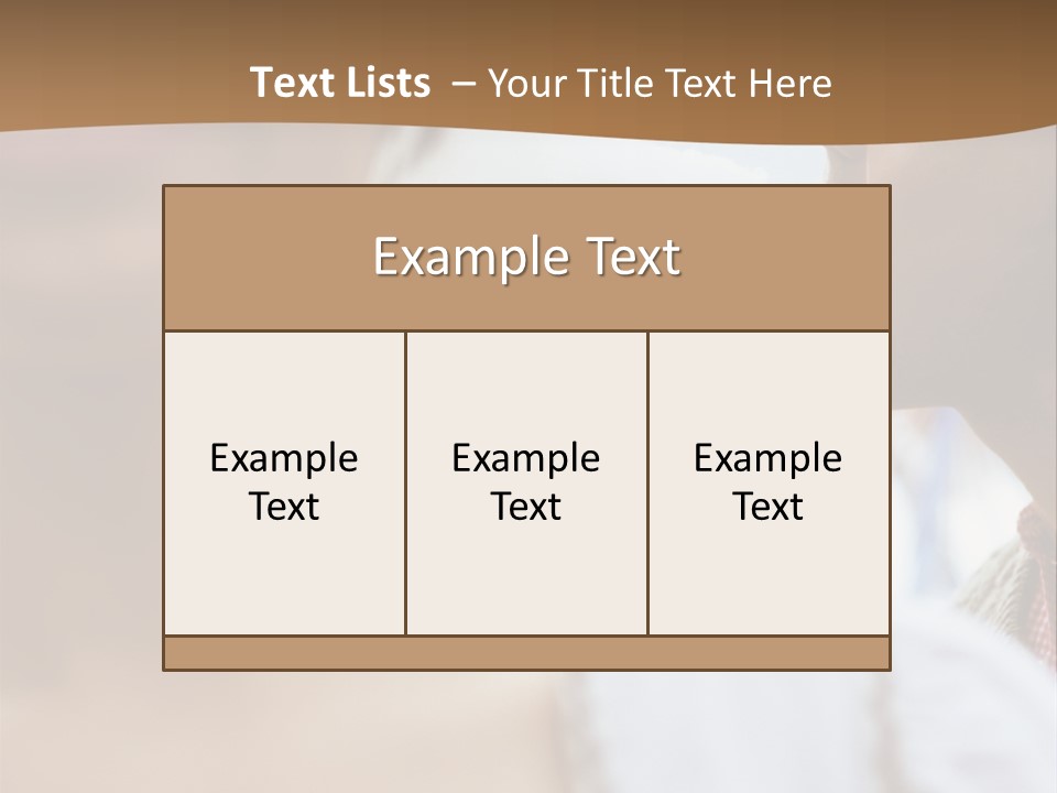 Ages Positive Smiling PowerPoint Template