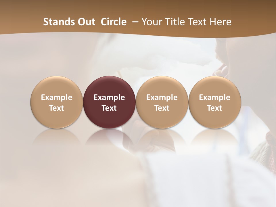 Ages Positive Smiling PowerPoint Template