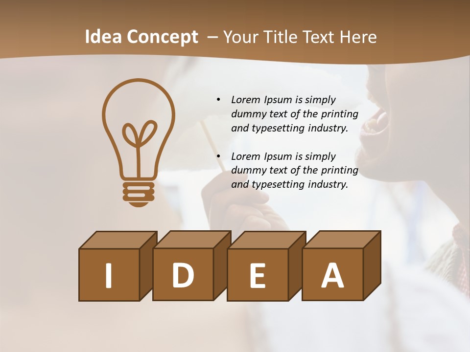 Ages Positive Smiling PowerPoint Template