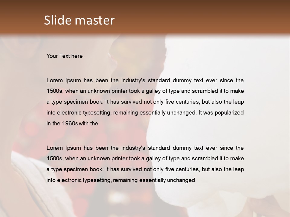 Lady Young  Women Cheerful PowerPoint Template