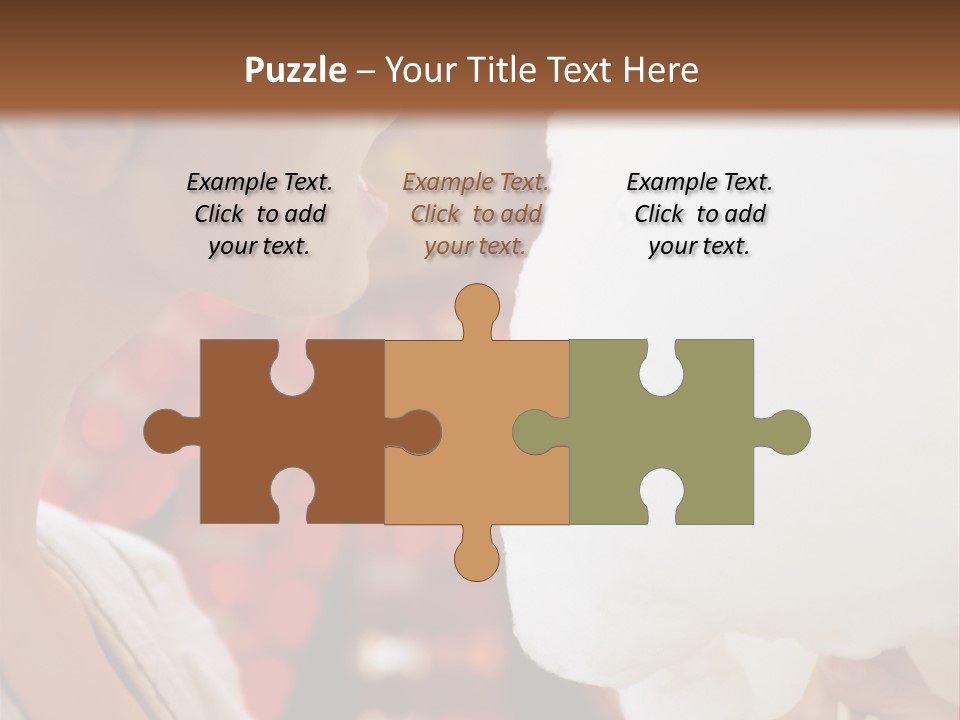 Lady Young  Women Cheerful PowerPoint Template