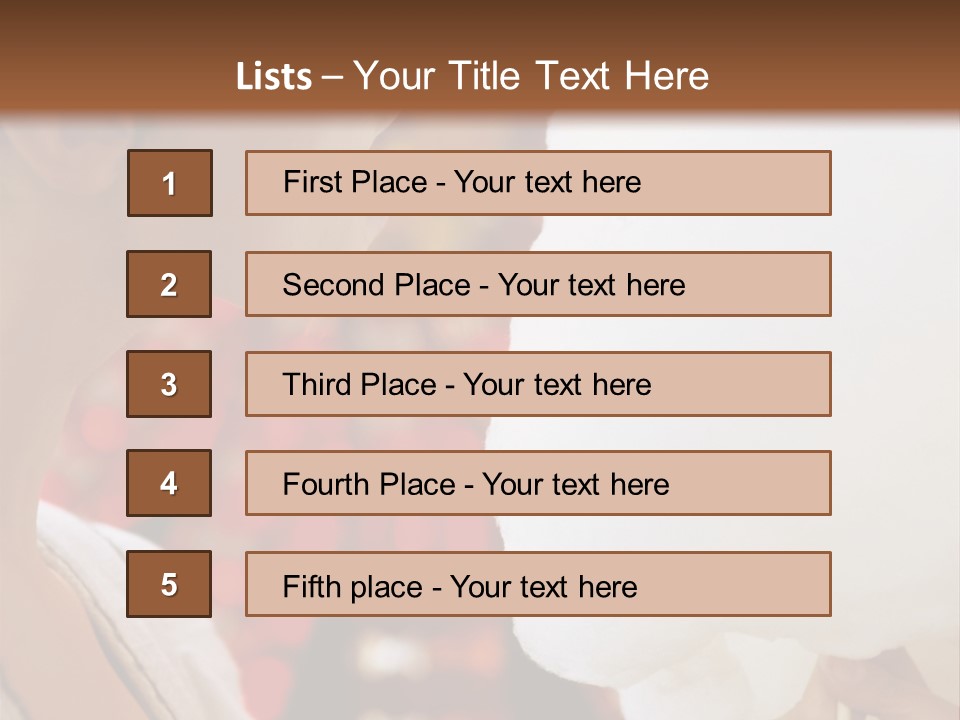 Lady Young  Women Cheerful PowerPoint Template