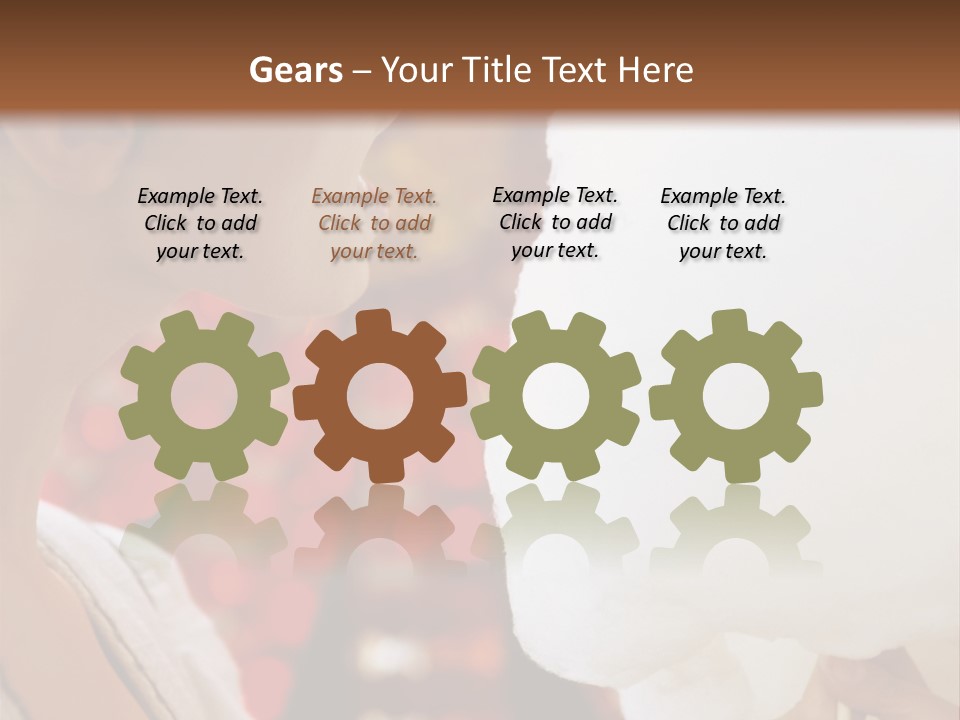 Lady Young  Women Cheerful PowerPoint Template