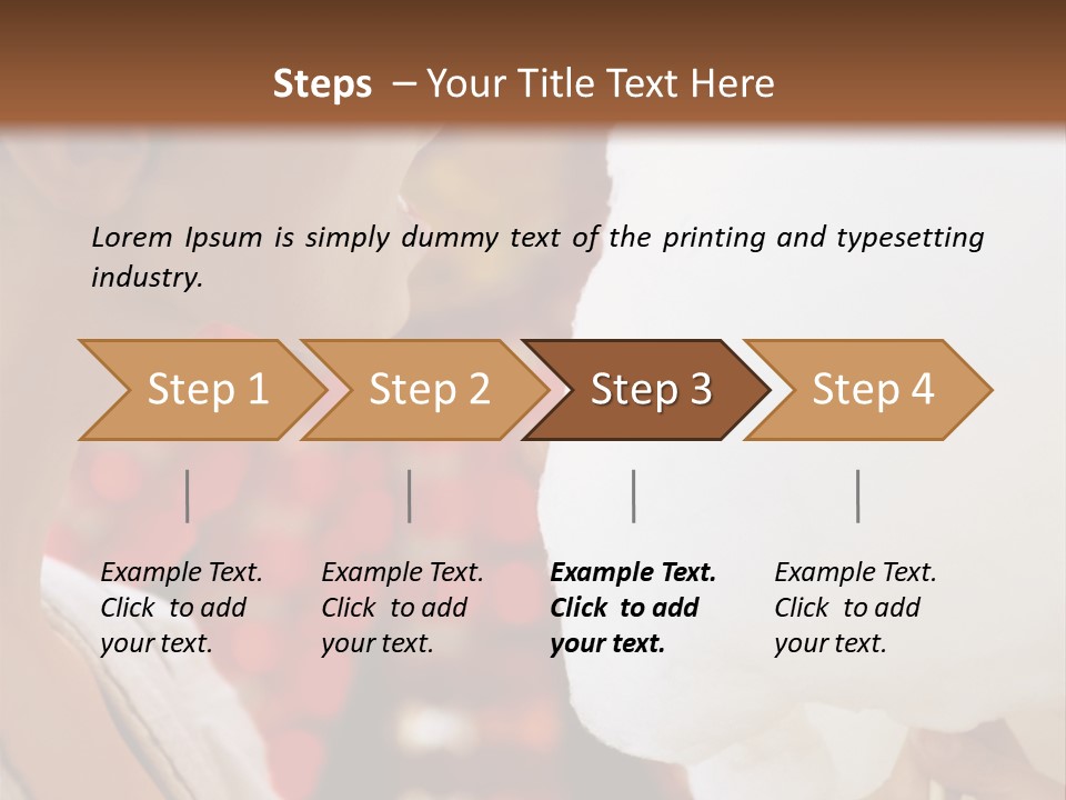 Lady Young  Women Cheerful PowerPoint Template